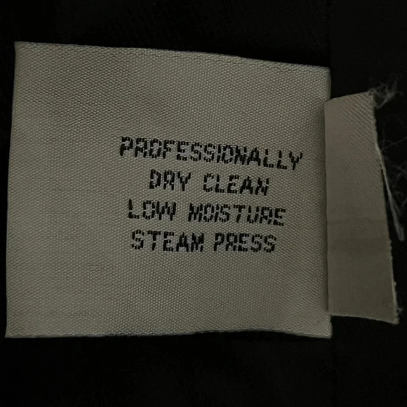 Anne Klein Wool Cashmere Blend Black Button-Up Coat, Women’s Size 12 - Picture 9 of 10